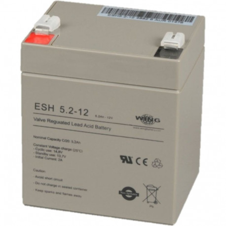 PowerWalker WING ESH 5.2-12 (5Ah/12V) Akku Batterie AGM VRLA