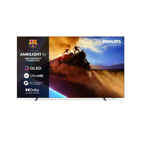 Philips teler 55OLED770/12 4K Ambilight TITAN OS, hall