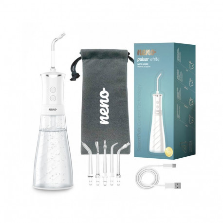 Electric Toothbrush - Neno Pulsar White, 3 Modes, 5 Attachments