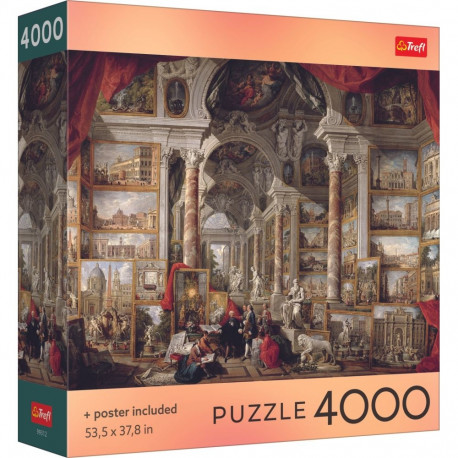 TREFL Pusle ja plakat Panini, Modern Rome, 4000 osa