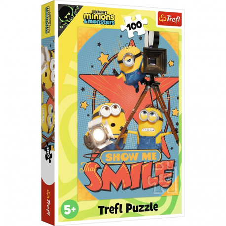 TREFL MINIONS Pusle Käsilased, 100 osa