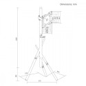 TV floor stand MC-181 B