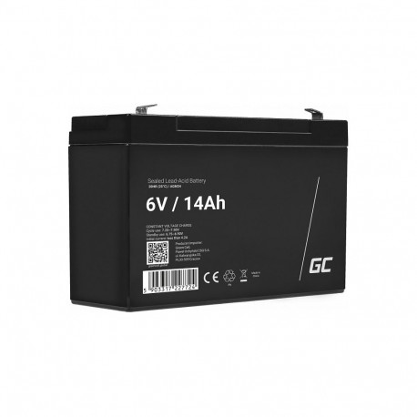 Green Cell asendusaku AGM34 6V/14Ah