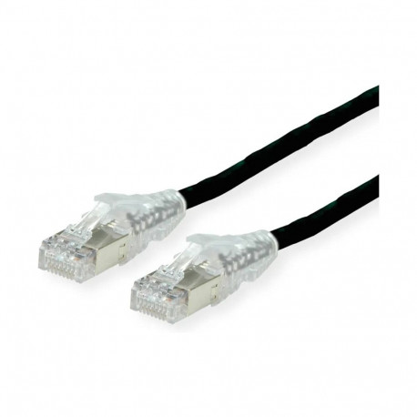 "DTWYLER Patchkabel Cat.6A (Class EA) S/FTP, CU 7702 flex LSOH, AMP v2, schwarz, 2 m"