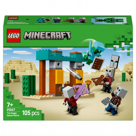 "LEGO 21267 Minecraft Die Illager-Wstenpatrouille"