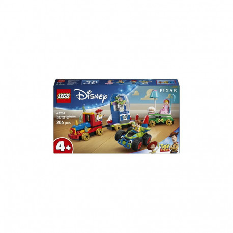 "LEGO 43264 Disney Pixar Partyzug und das Auto RC aus Toy Story"