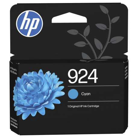 "HP 924 Cyan Original Ink Cartridge Cyan 400Seiten"