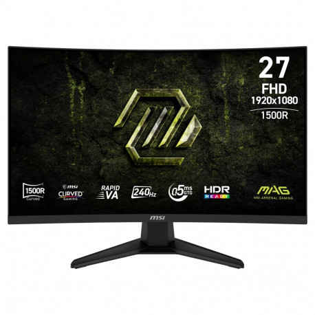 "68,6 cm (27"") 1920 x 1080 Pixel MSI 9S6-3CE91H-012 16:9 Full HD Rapid VA 0,5 ms 240 Hz HDR Display