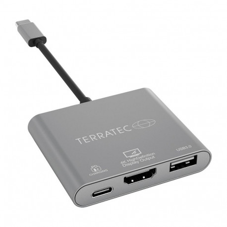 TERRATEC adapter Connect C3 USB-C -> USB-C PD/HDMI/USB3.0
