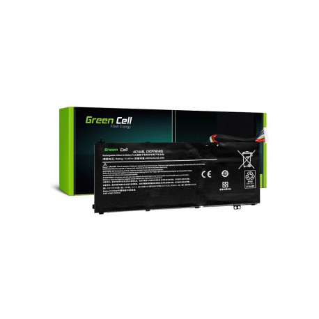 Green Cell sülearvuti aku AC14A8L AC15B7L Acer Aspire Nitro V15 jaoks 11.4V 3800mAh