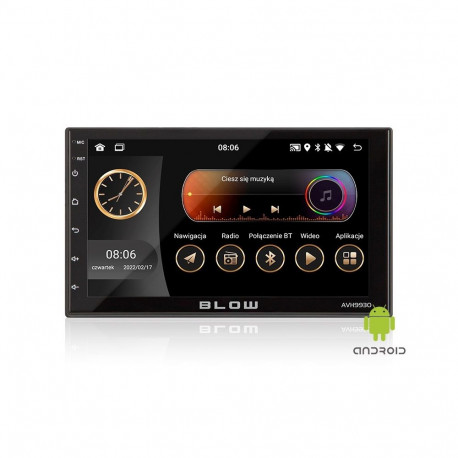 BLOW autoraadio AVH-9930 2DIN 7" GPS Android 11