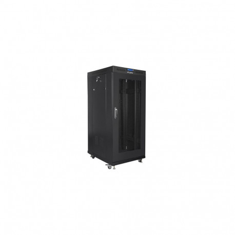 LANBERG FREE STANDING 19" RACK CABINET 27U 600x800 BLACK
