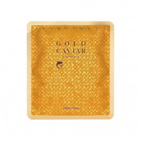 Holika Holika Näomask Prime Youth Gold Caviar Gold Foil Mask