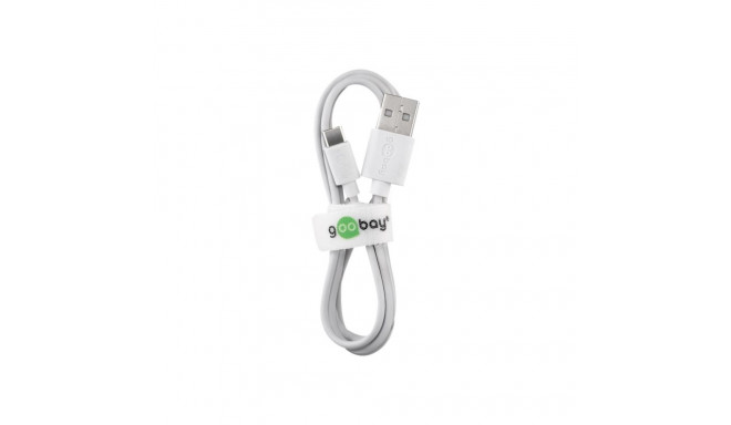 Goobay USB-C laadimis- ja sünkroonimiskaabel, 1m | USB-A to USB-C