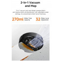 Dreame robot vacuum cleaner F20, black