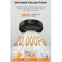 Dreame robot vacuum cleaner F20, black