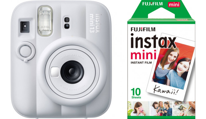 Fujifilm Instax Mini 13, clay white + film