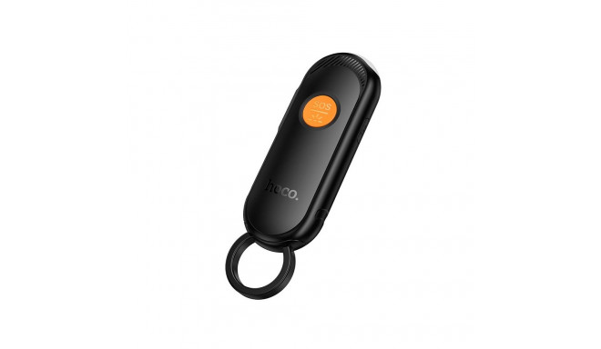 Locator compatible with Apple Find My with flashlight Hoco E99 black