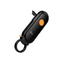 Locator compatible with Apple Find My with flashlight Hoco E99 black