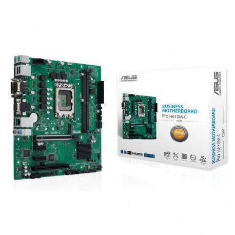 ASUS emaplaat Pro H610M-C-CSM Intel H610 LGA 1700 micro ATX
