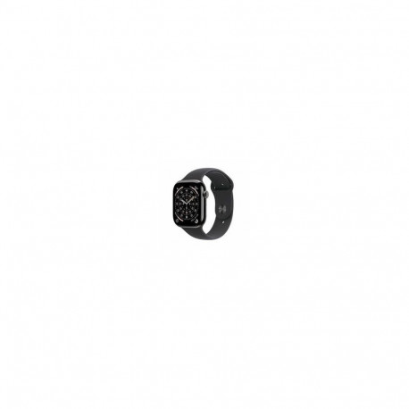 Apple Watch Series 11 GPS + Cellular 42mm naturaalsest titaanist korpus ja kivihall spordirihm - S/M