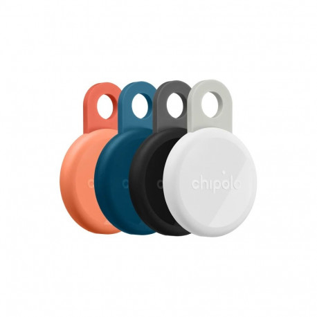 Chipolo esemeleidja LOOP, antratsiit, korall, sinine, valge