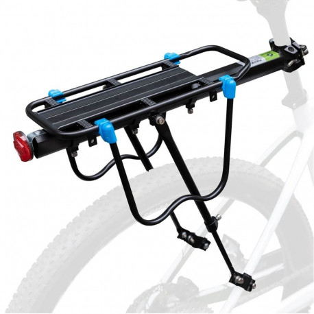 Rockbros Rockbros Shelves HJ10010 Quick-Mount Bike Rack with Reflector - Black