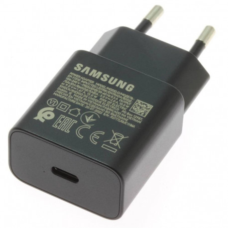 Samsung Samsung EP-T1510EBE 15W USB-C Wall Charger (OOB Bulk - Replacement Packaging) - Black