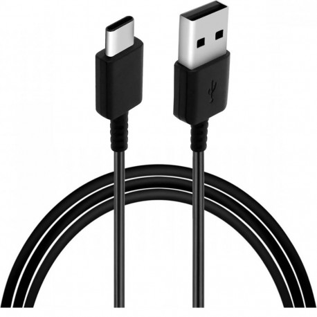 Samsung Samsung EP-DR140ABE USB-A - USB-C Cable 0.8m (Bulk - Replacement Packaging) - Black