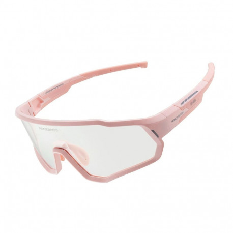 Rockbros Rockbros SP383 Photochromic Cycling Glasses with UV400 Protection for Kids - Pink