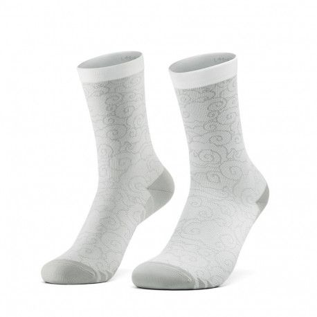 Rockbros Rockbros 490025001 ROAD TO SKY Cycling Socks 43-46 cm - White