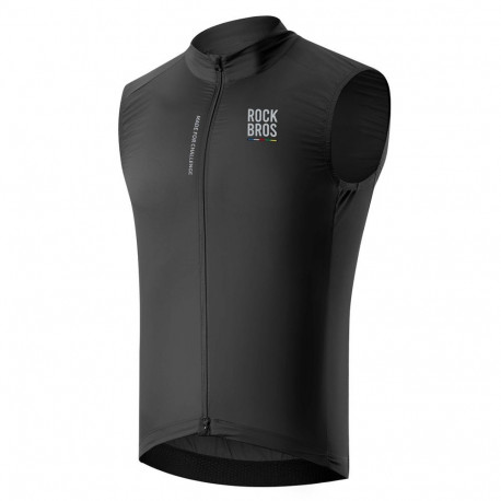 Rockbros Rockbros TLMJ003-01 ROAD TO SKY men's lightweight breathable cycling vest M - black