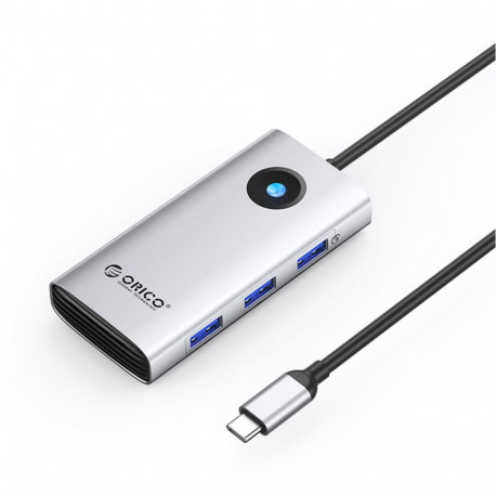 Orico Orico PW11 6in1 USB-C Docking Station 3x USB-A 3.0 1x USB-C PD 100W 1x HDMI 4K 30Hz 1x RJ45 2.