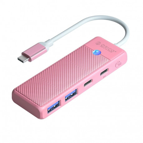Orico Orico PAPW2AC-C3-C3 USB Hub 4-port 2x USB-A 3.0 1x USB-C 3.0 with USB-C PD 100W charging 0.15m