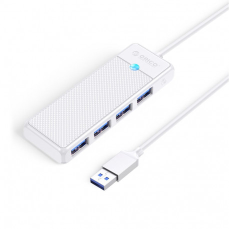 Orico Orico PAPW4A-U3 USB Hub 4-port 4x USB-A 3.0 0.15 m - white