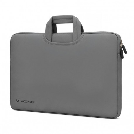 Wozinsky Wozinsky WNT-17G 17.3" Laptop Bag with Retractable Neoprene Handle - Gray