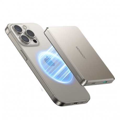 Joyroom Joyroom JR-PBM08 Pro Powerbank 22.5W 10000mAh with Wireless Charging 2x USB-C - Titanium