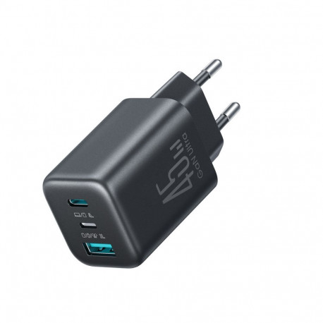 Joyroom Joyroom JR-TO1 GaN 45 USB-C Lightning USB-A Wall Charger - Black