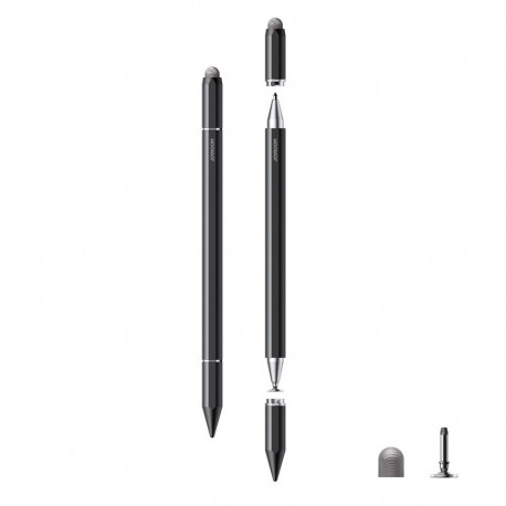 Joyroom Joyroom JR-BP561 3-in-1 Passive Magnetic Capacitive Stylus - Black