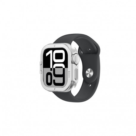 AmazingThing AmazingThing Titan Pro Metal Case for Apple Watch 11 46mm Aluminum - Silver