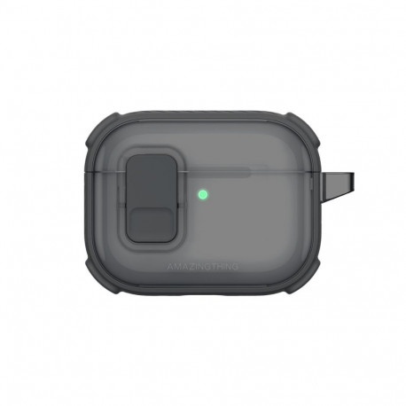 AmazingThing AmazingThing Titan Pro Mag Case Clear for AirPods Pro 3 - Black