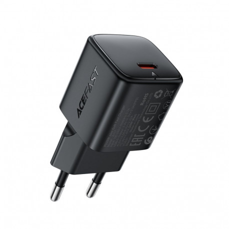 Acefast Acefast A117 GaN PD 20W USB-C Wall Charger - Black
