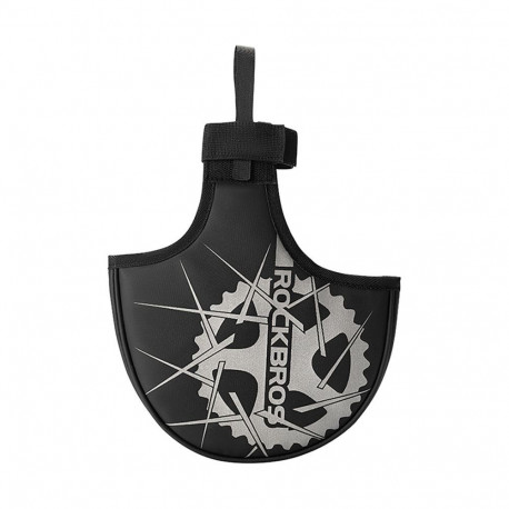 Rockbros Rockbros D76 Crankset Transport Cover - Black and Gray