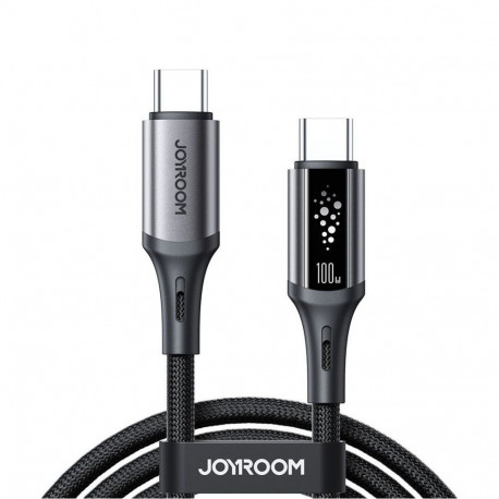 Joyroom Joyroom S-A60 StarTalk 100W USB-C - USB-C Cable 1.2m - Black