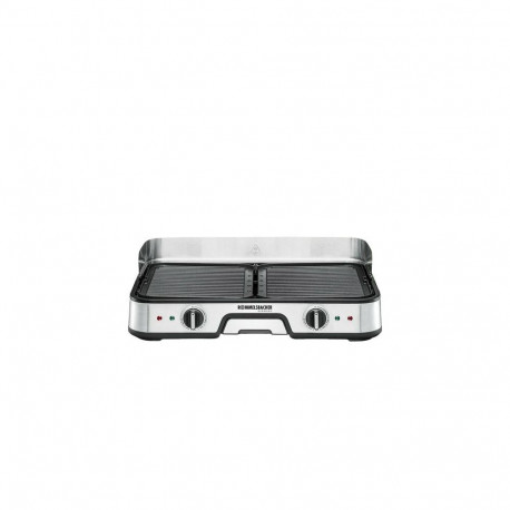 Rommelsbacher BBQ 2025 electric griddle Freestanding 2000 W Black, Stainless steel