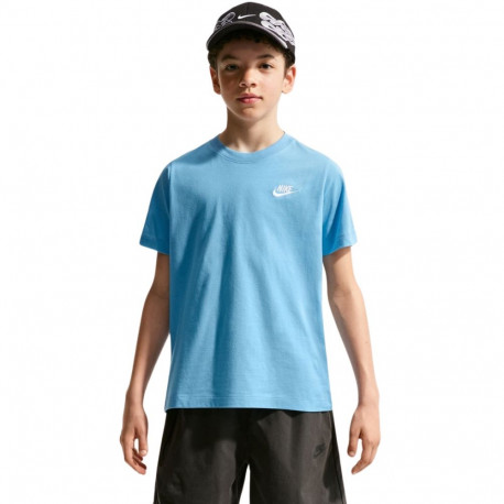 Nike laste T-särk Sportswear FZ5177 497 XL, helesinine