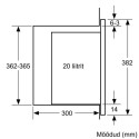 Bosch integreeritav mikrolaineahi BFL523MS0