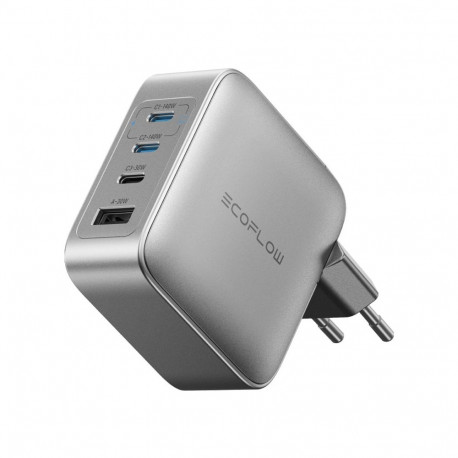 Mains Charger - ECOFLOW RAPID Pro 140W GaN 3xUSB-C 1xUSB-A