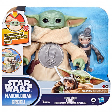 STAR WARS interactive toy Hugging Grogu