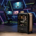 The MC-851 Mobile CPU Stand Cart is an adjustable under-desk floor holder designed 